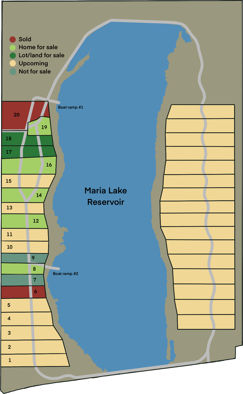 Maria Lake Ranch - A Lakefront Community